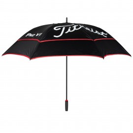 Titleist 20 Tour Double Canopy golfový deštník - Black/White/Red