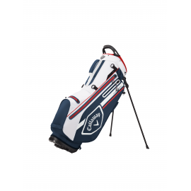 Callaway Chev Dry Stand Bag - Navy/White/Red