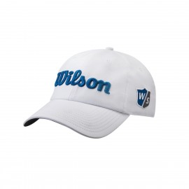 Wilson Staff Pro Tour Cap pánská golfová kšiltovka - White/Navy