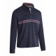 Callaway Textured Print 1/4 Pullover pánský golfový svetr