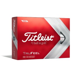 Titleist TruFeel 2022 golfové míčky bílé, 12 ks