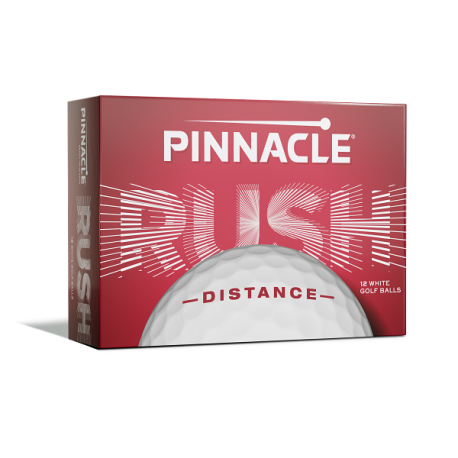 Pinnacle Rush 2019 golfové míčky bílé, 15 ks