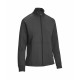 Callaway Midweight Waffle Fleece Jacket - Caviar Shade Heather