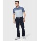 Callaway Soft Touch Colour Block Polo - Peacoat Heather