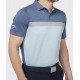 Callaway Soft Touch Colour Block Polo - Peacoat Heather