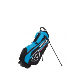 Callaway Chev Stand Bag - Black/Cyan/Fire