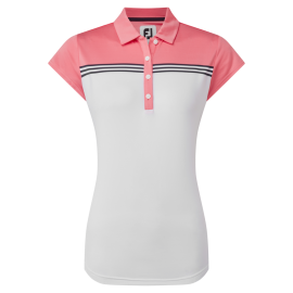 FootJoy Engineered Colour Block Lisle dámské golfové tričko