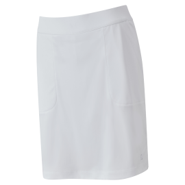 FootJoy Interlock Skort Long dámská golfová sukně - White