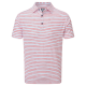 FootJoy Chalk Line Print Pique pánské golfové tričko