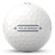 Titleist Tour Speed 2022 golfové míčky bílé, 12 ks