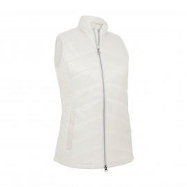 Callaway Quilted Vest dámská golfová vesta - Moonbeam