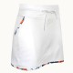 Callaway Abstract Floral Blocked Drawstring golfová sukně - Brilliant White