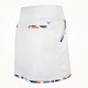 Callaway Abstract Floral Blocked Drawstring golfová sukně - Brilliant White