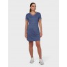 Callaway V-Neck Colourblock golfové šaty - Blue Indigo