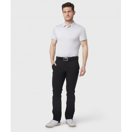 Callaway Soft Touch Solid pánské golfové polo - White Grey Heather