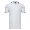 FootJoy Solid With Trim pánské golfové polo - White