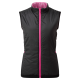 FootJoy Reversible Insulated dámská golfová vesta - Black/Pink