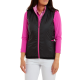 FootJoy Reversible Insulated dámská golfová vesta - Black/Pink