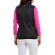 FootJoy Reversible Insulated dámská golfová vesta - Black/Pink