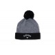 Callaway TA Pom Beanie pánská zimní čepice - Dark Grey/Black