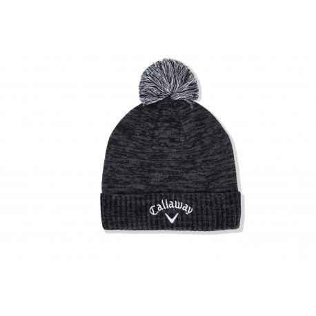 Callaway TA Pom Beanie pánská zimní čepice - Black