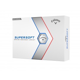 Callaway Supersoft 23 golfové míčky bílé, 12 ks