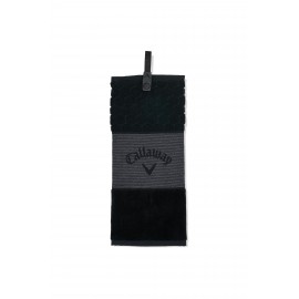 Callaway Tri-Fold golfový ručník - Black