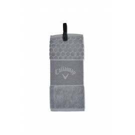 Callaway Tri-Fold golfový ručník - Silver