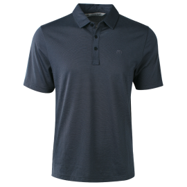 TravisMathew The Zinna pánské golfové polo - Vintage Indigo/Black