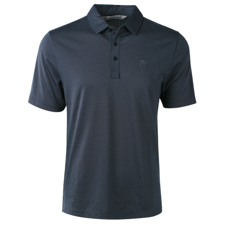 TravisMathew The Zinna pánské golfové tričko - Vintage Indigo/Black