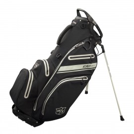 Wilson Staff Exo Dry Stand Bag - Black/Charcoal/Silver