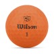 Wilson Staff Duo Soft golfové míčky oranžové, 12 ks