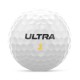 Wilson Ultra golfové míčky bílé, 15 ks
