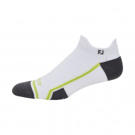 FootJoy TECHD.R.Y. Roll-Tab pánské golfové ponožky - White