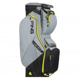 Ping Traverse Cart Bag - Black/Iron/Neon Yellow