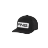 Ping Tour Vented Delta Cap pánská golfová kšiltovka - Black