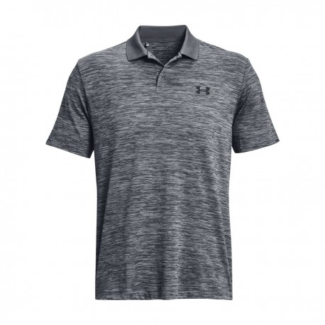 Under Armour 3.0 pánské golfové polo - Pitch Grey/Black