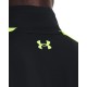 Under Armour Storm Midlayer HZ pánská golfová mikina - Still Water/Black/Lime Surge