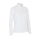 Callaway Thermal Long Sleeve Fleece Back Jersey Polo - Brilliant White