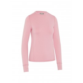 Callaway Long Sleeve Crew Neck Base Layer - Pink Nectar Heather