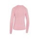 Callaway Long Sleeve Crew Neck Base Layer - Pink Nectar Heather