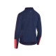 Callaway Full Zip Hexagon Heather Fleece dámská golfová mikina - Dark Navy