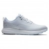 FootJoy Performa Spikeless dámské golfové boty - White/Blue FootJoy Performa Spikeless dámské golfové boty - White/Blue