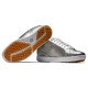 FootJoy Links Spikeless dámské golfové boty - Silver/White