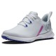 FootJoy Fuel Sport Spikeless dámské golfové boty - White/Pink/Blue