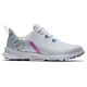 FootJoy Fuel Sport Spikeless dámské golfové boty - White/Pink/Blue