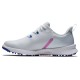 FootJoy Fuel Sport Spikeless dámské golfové boty - White/Pink/Blue