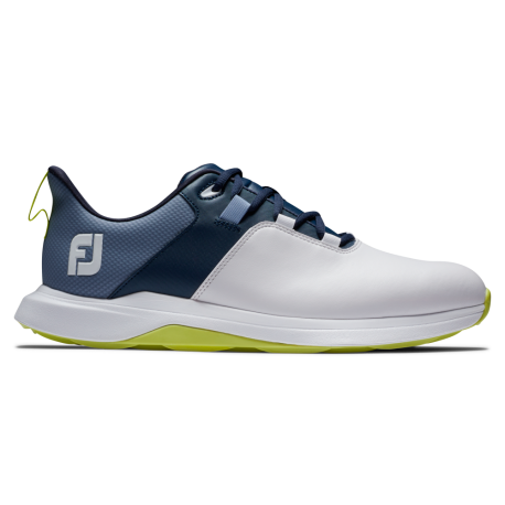 FootJoy Prolite Spikeless pánské golfové boty -White/Navy/Lime