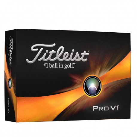 Titleist Pro V1 2023 golfové míčky bílé, 12 ks