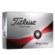 Titleist Pro V1x 2023 golfové míčky bílé, 12 ks